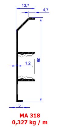 6 cm'lik Süpürgelik