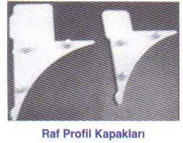 Raf Profili Kenar Tapaları